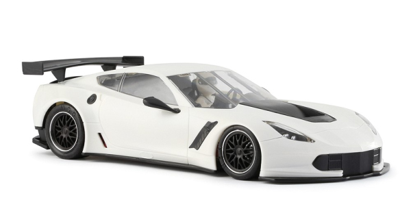 NSR Slotcars Corvette C7R Body White kit 0052aw